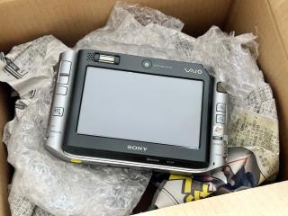 A Sony Vaio UMPC in a box