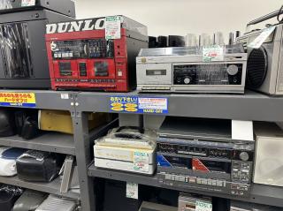 A couple of 80's and 90's mini stereo systems