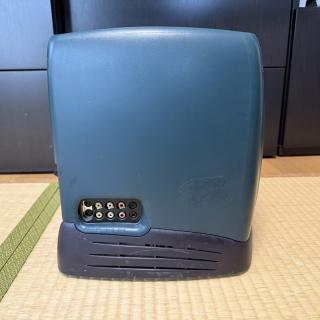 Side of a SGI O2 revealing analog video and audio ports