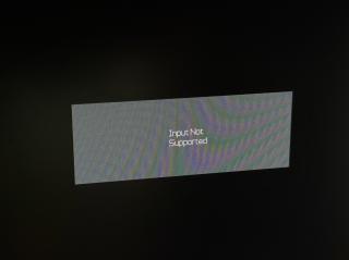 Acer “Input Not Supported”