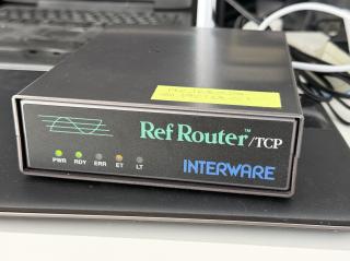 Front of device lit up