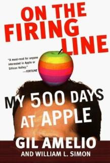 The cover of the book “On the Firing Line: My 500 days at Apple”